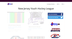Desktop Screenshot of njyhl.org